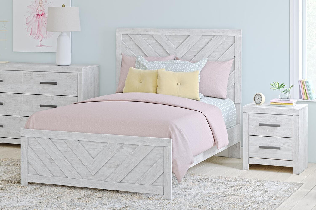 Cayboni Whitewash Bedroom Collection