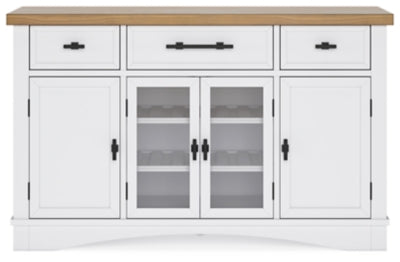 Ashbryn White/Natural Dining Room Server