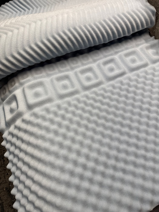 Mainstays 1.5” 7-Zone Reversible Memory Foam Mattress Topper, Twin-XL - open_box