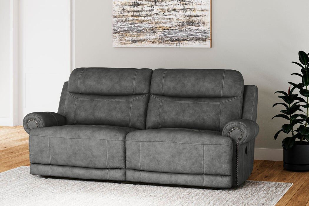 Austere Gray 2 Seat Reclining Sofa