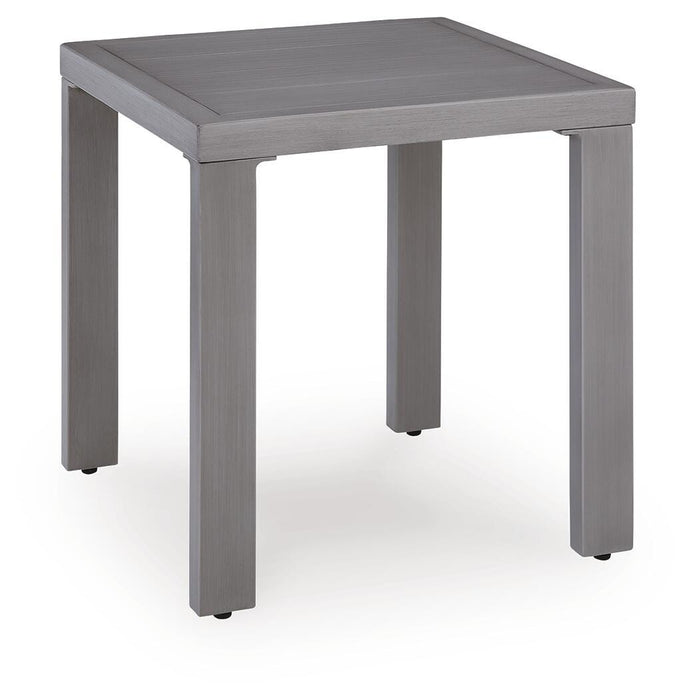 Dillon Beach Gray Square End Table