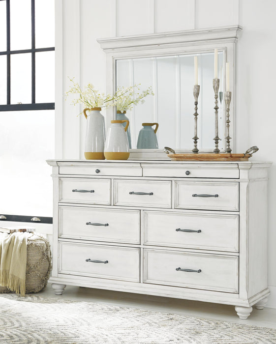 Kanwyn Whitewash Kanwyn Dresser and Mirror