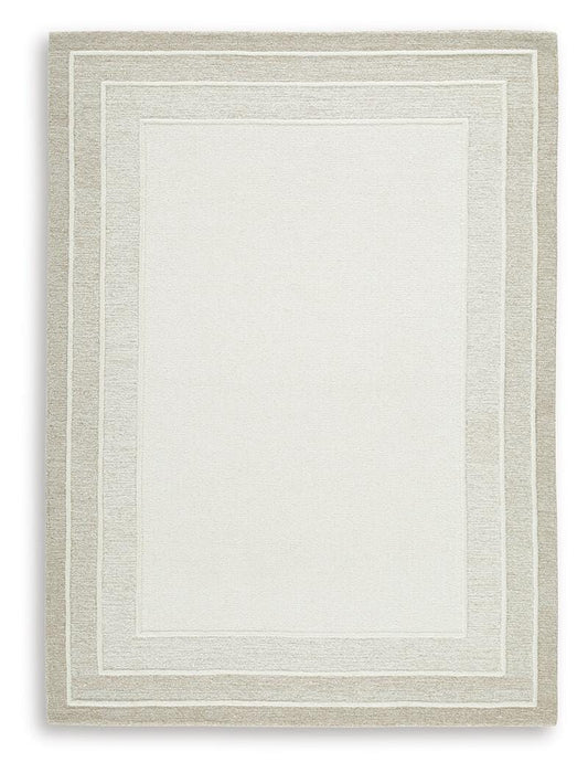 Teelgan Ivory/Tan Medium Rug