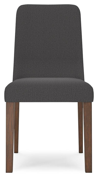 Lyncott Charcoal/Brown Lyncott Dining Chair