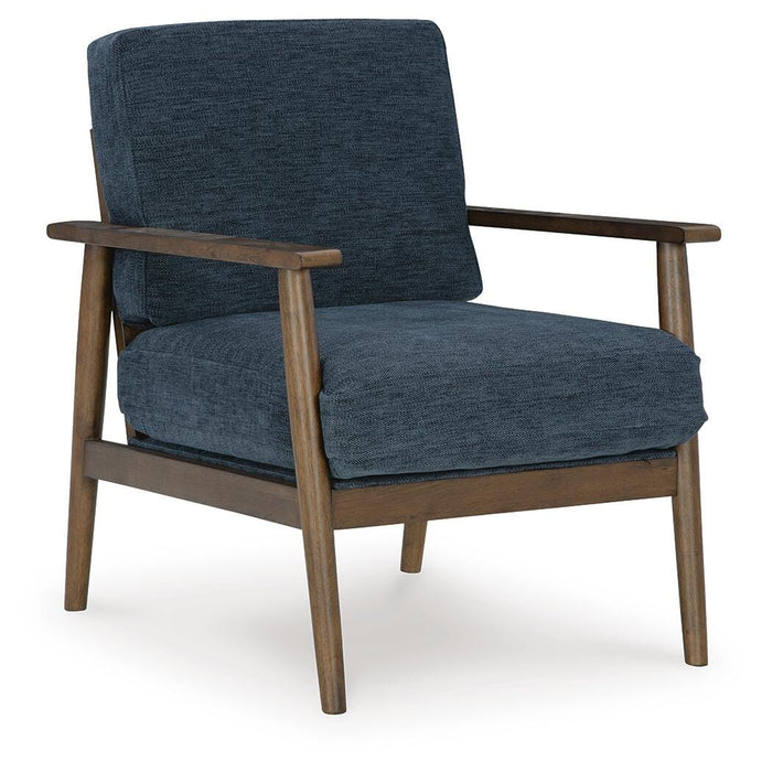 Bixler Navy Living Room Collection