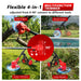 Tanbaby  Cordless Weed Eaters, Electric Grass Trimmer & Edger, Tanbaby 6 inch 3-in-1 Weed Wacker Kit, 2000mAh Battery Powered Weed Wacker for Trimming and Edging