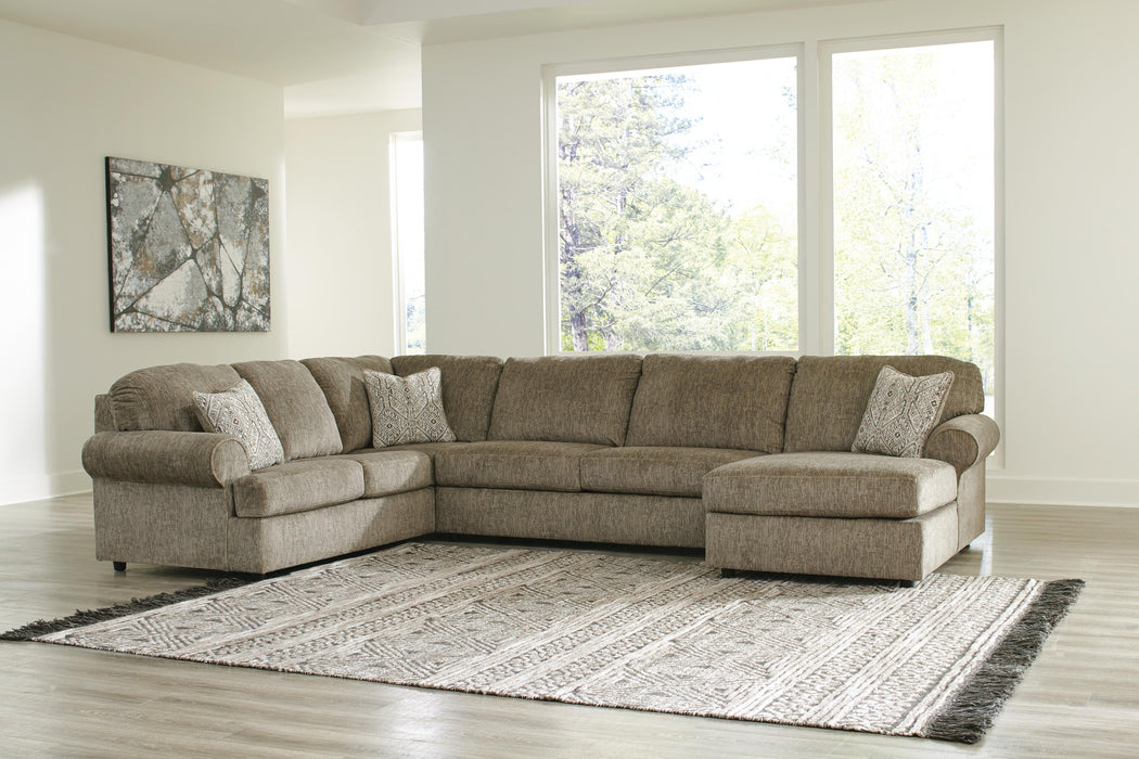 Hoylake Chocolate Hoylake 3-Piece Sectional with Chaise