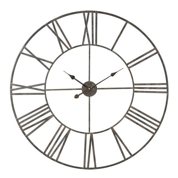 Aspire Home Accents 36 Quartz Battery Modern Indoor Wall Clock, Open Pass Through Design - open_box