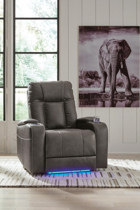 Feazada Shadow PWR Recliner/ADJ Headrest