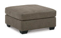 Signature Design Chocolate Oversized Accent Ottoman