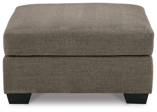 Signature Design Chocolate Oversized Accent Ottoman
