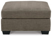 Signature Design Chocolate Oversized Accent Ottoman