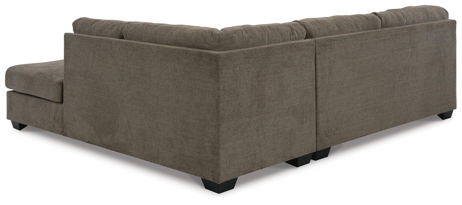 Signature Design Chocolate 2-Piece Sleeper Sectional with Chaise