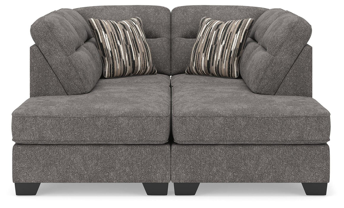 Benchcraft Graphite 2-Piece Super Chaise