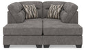 Benchcraft Graphite 2-Piece Super Chaise