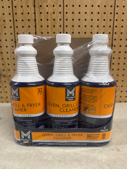 Member's Mark Commercial Oven, Grill and Fryer Cleaner, 32 oz - open_box