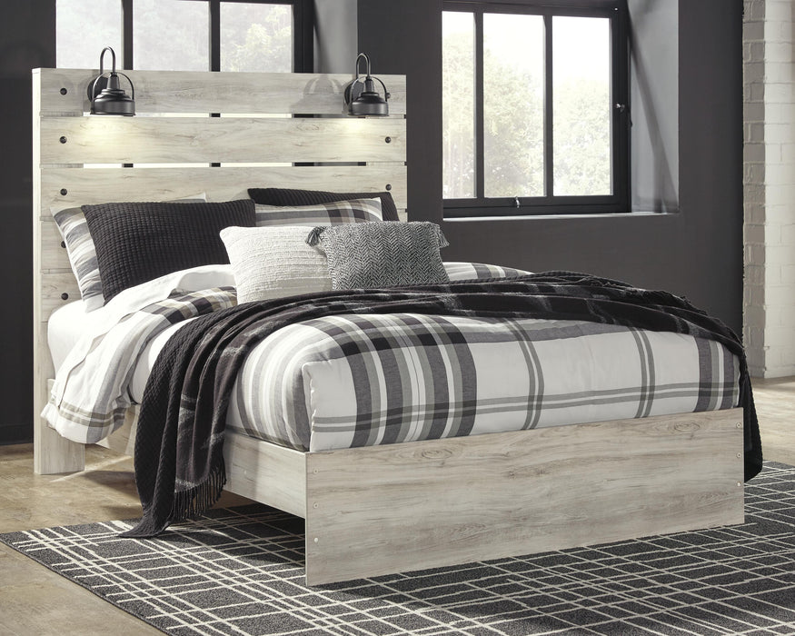 Cambeck Whitewash Cambeck Queen Panel Bed