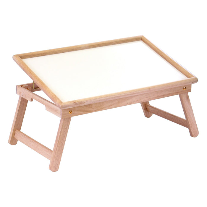 Winsome 24.6-Inch Breakfast Folding Bed Tray with Flip Top, Natural (98721) - new