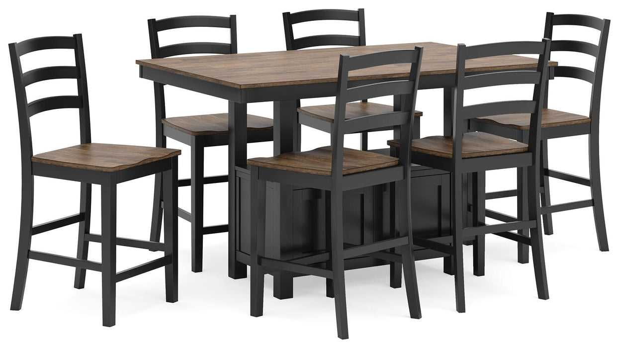 Wildenauer Brown/Black Dining Collection