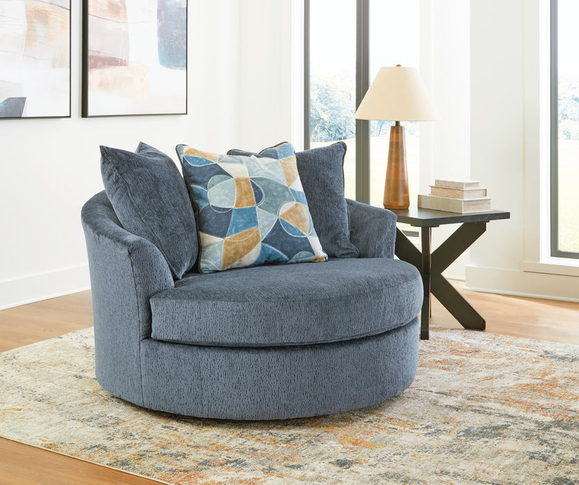 Oversized Swivel Accent Chair