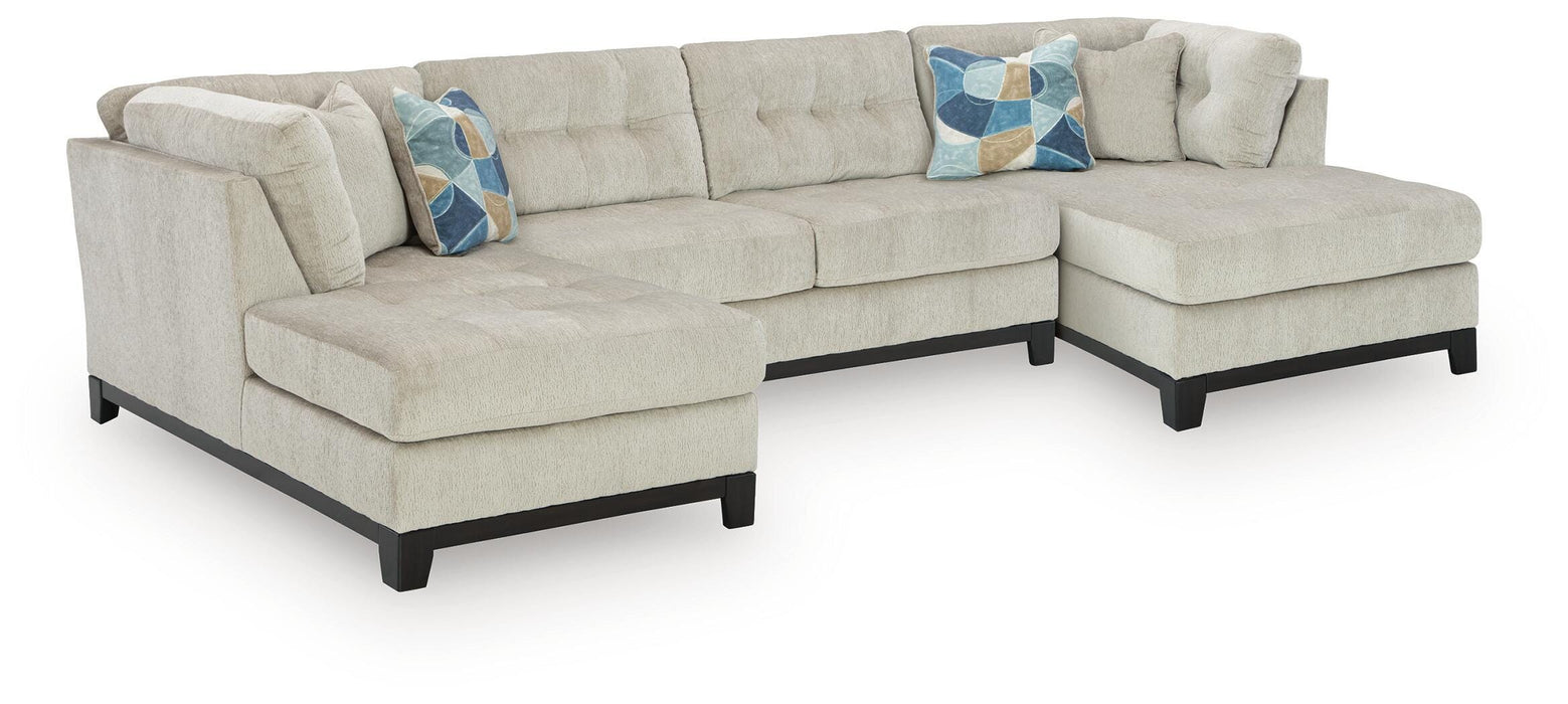 3-Piece Sectional with Chaise