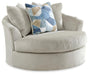 Oversized Swivel Accent Chair