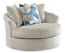 Oversized Swivel Accent Chair