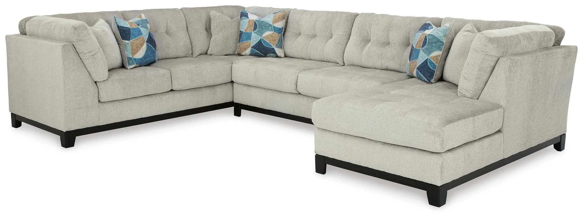 3-Piece Sectional with Chaise