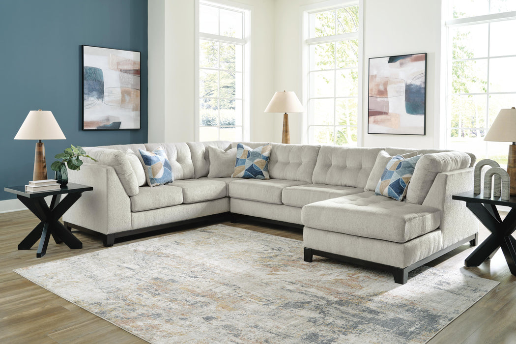 3-Piece Sectional with Chaise