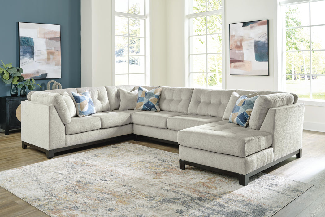3-Piece Sectional with Chaise