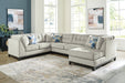 3-Piece Sectional with Chaise