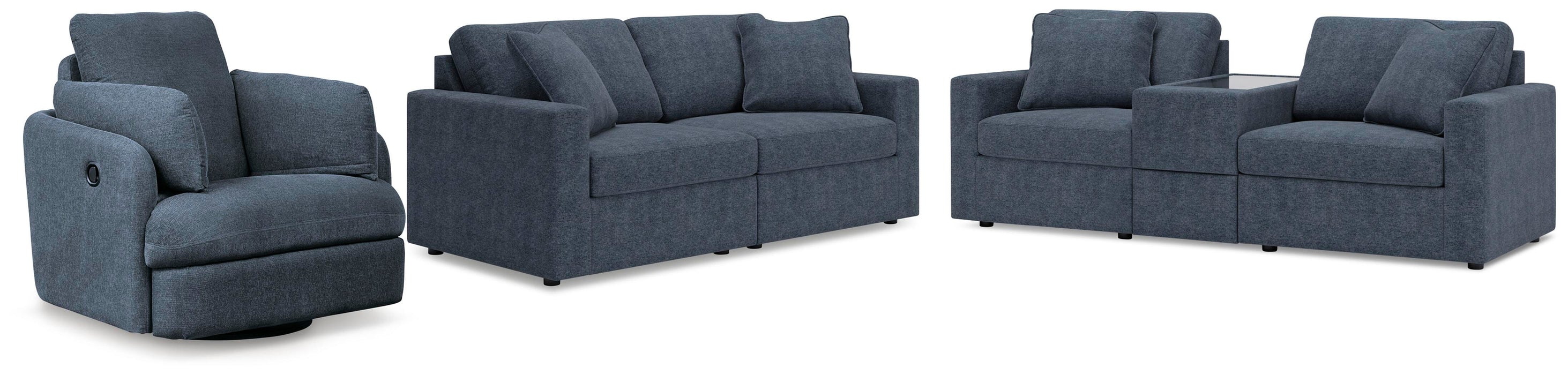 Modmax Ink Modmax Sofa, Loveseat and Recliner