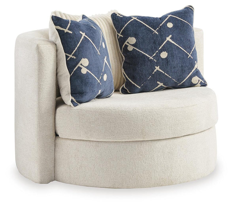 Ashley Ivory Swivel Accent Chair