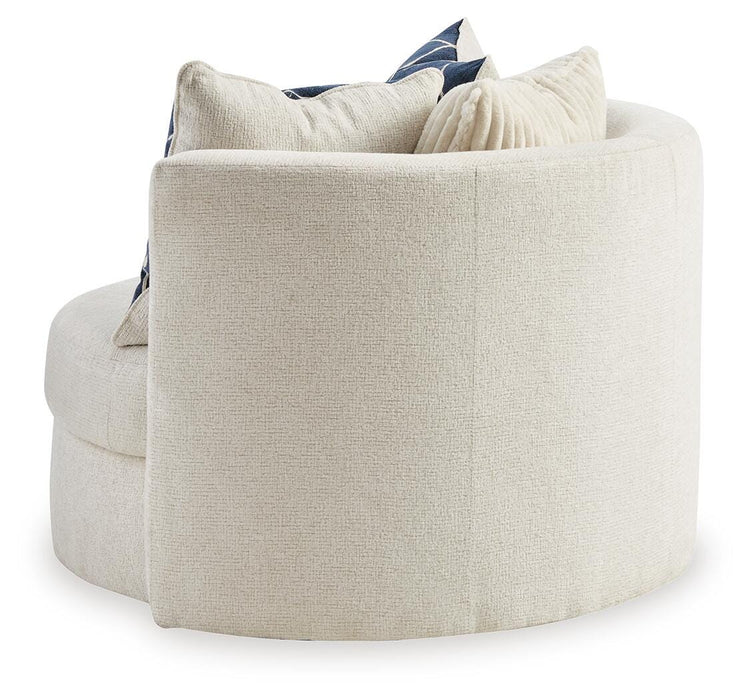 Ashley Ivory Swivel Accent Chair