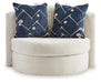 Ashley Ivory Swivel Accent Chair