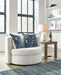 Ashley Ivory Swivel Accent Chair