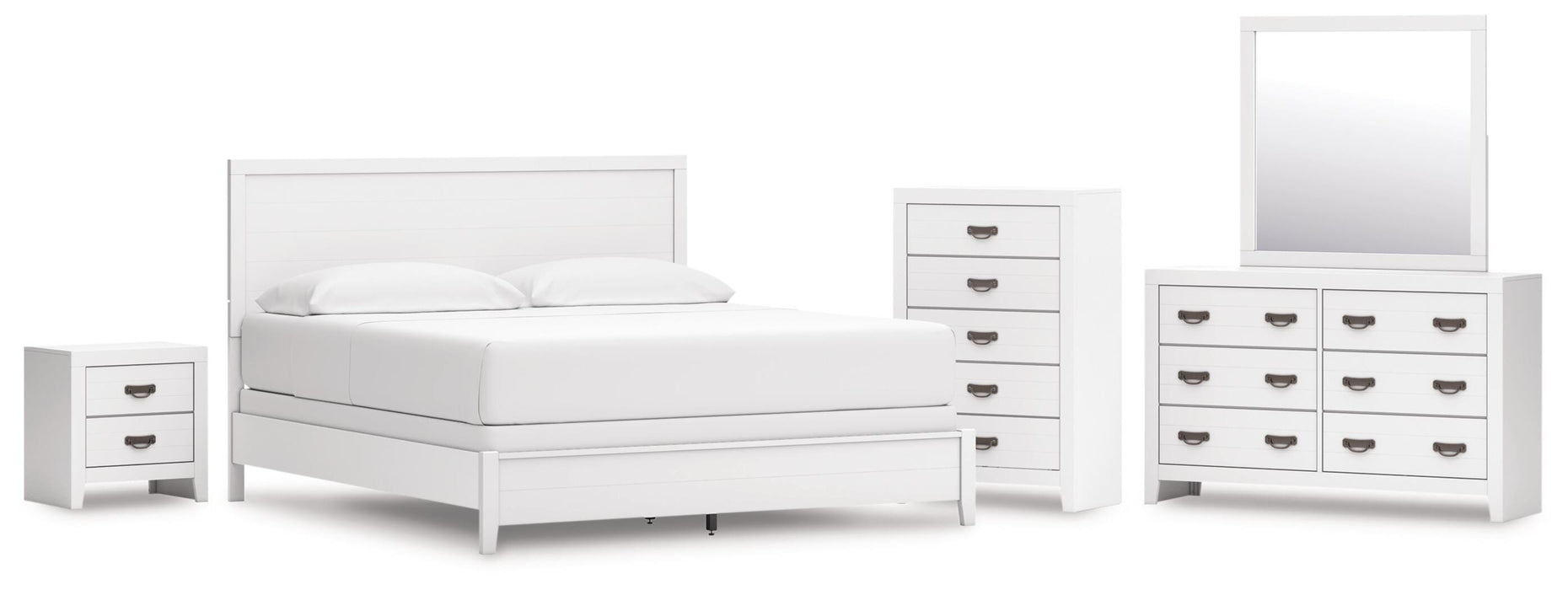 Binterglen White Bedroom Collection