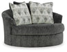 Oversized Swivel Accent Chair