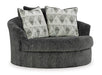 Oversized Swivel Accent Chair