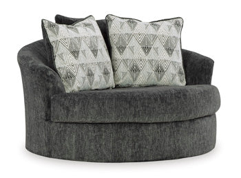 Oversized Swivel Accent Chair