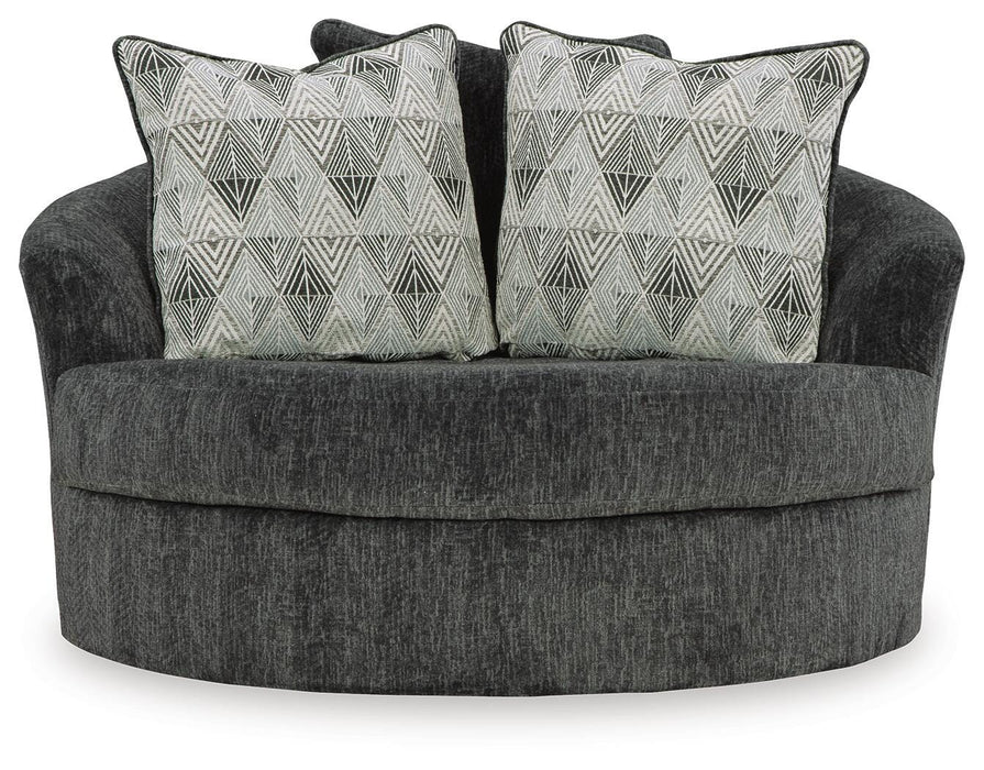 Oversized Swivel Accent Chair
