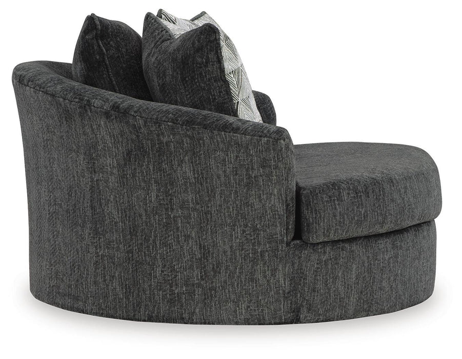 Oversized Swivel Accent Chair