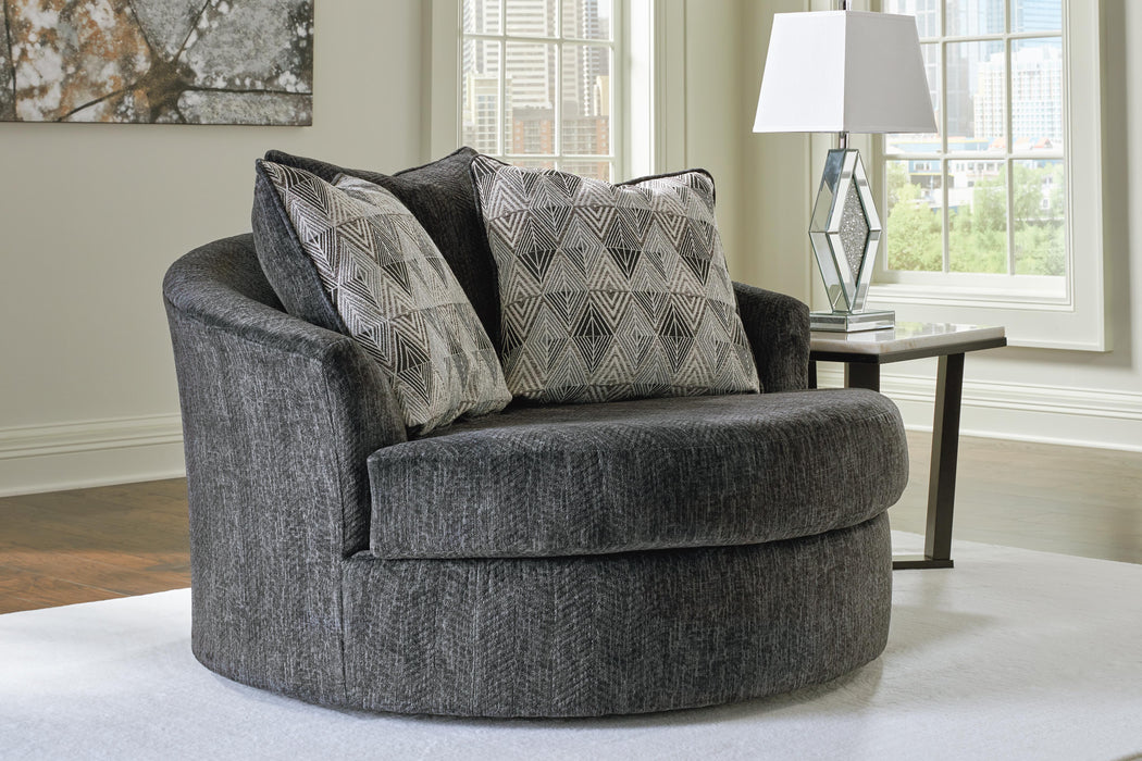 Oversized Swivel Accent Chair