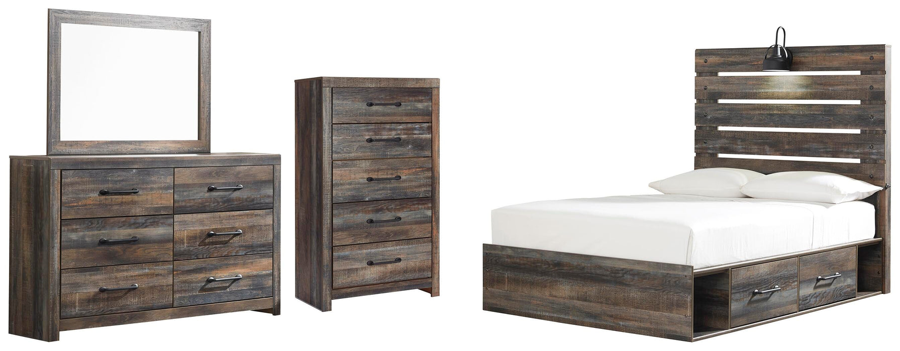 Drystan Multi Panel Bedroom Collection