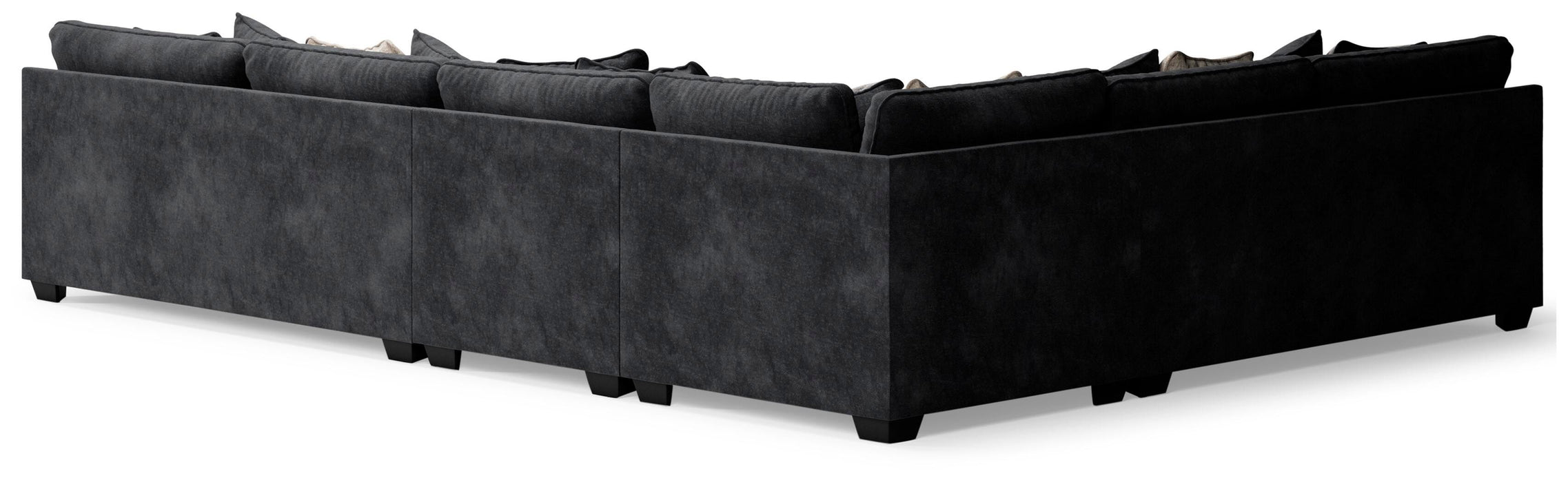 Lavernett Charcoal Lavernett 4-Piece Sectional