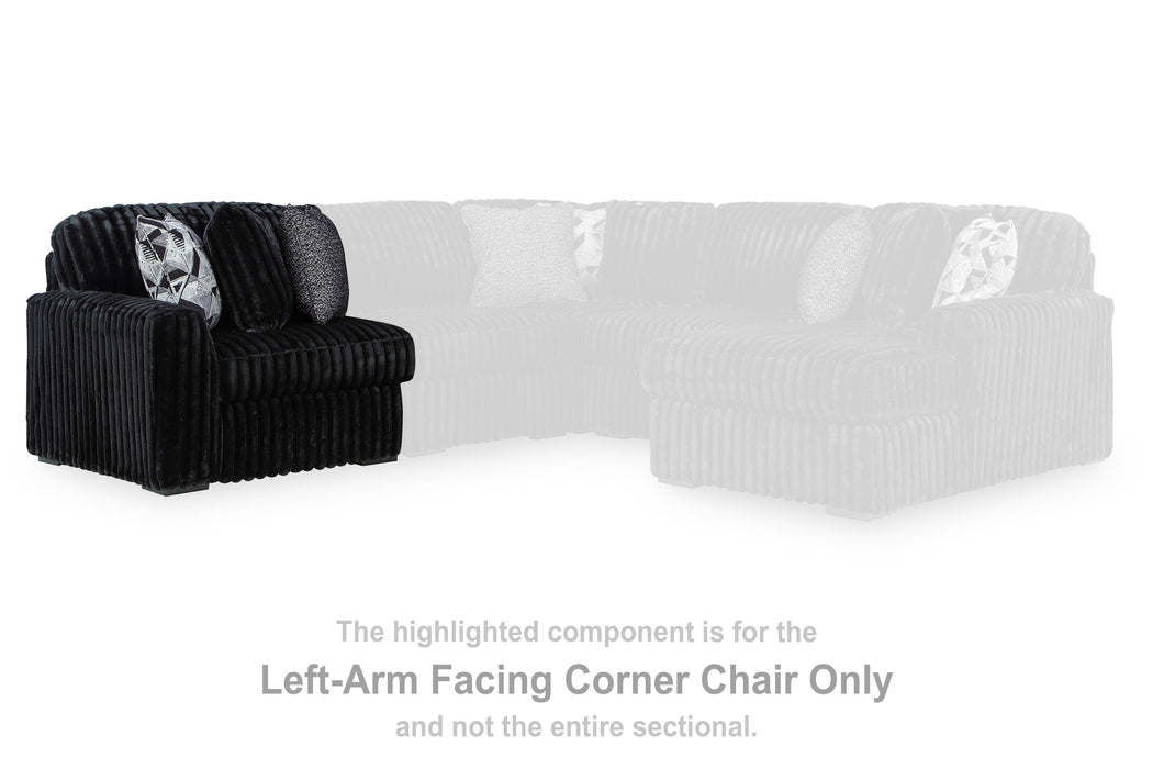 Midnight-Madness Onyx Living Room Collection