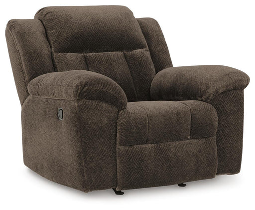 Signature Design Chocolate Rocker Recliner