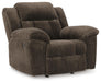 Signature Design Chocolate Rocker Recliner