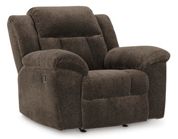 Signature Design Chocolate Rocker Recliner