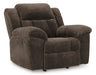 Signature Design Chocolate Rocker Recliner